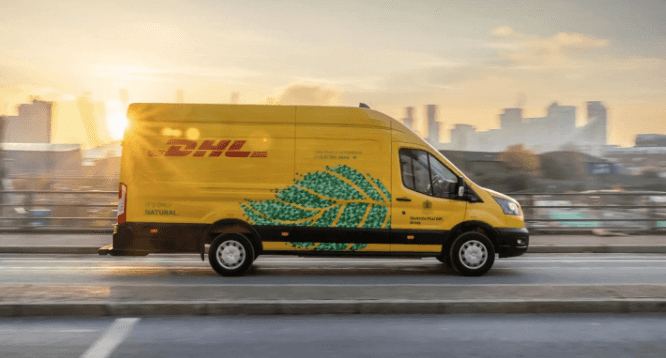 DHL向福特汽車訂購2000輛E-Transit電動貨車-物流之家