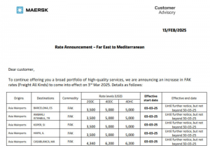 多條航線運(yùn)價(jià)繼續(xù)瘋漲-物流之家